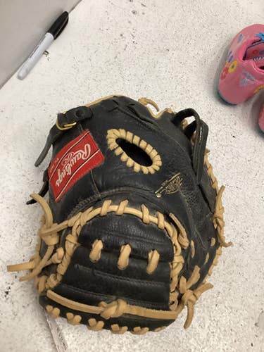 Used Rawlings SURE CATCH BB/SB Catchers RH Throw Black 31 1/2" 11443-S000197279