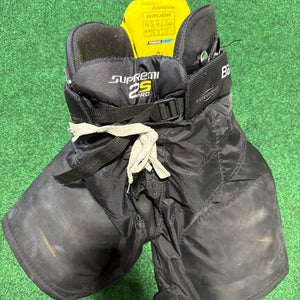 Black Bauer Supreme 2s Pro Hockey Pants (Used) | Youth Medium