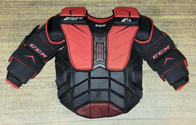 CCM Extreme Flex E1.9 Goalie Chest Protector, Senior XL, New (other).