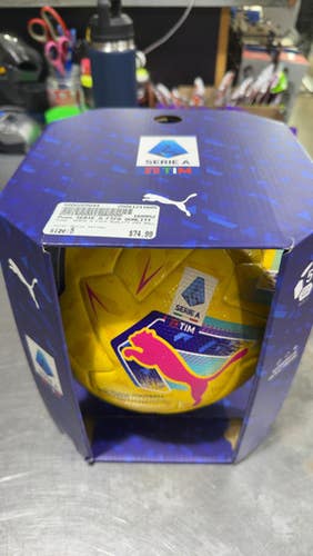 Used Puma SERIE A FIFA QUALITY PRO BALL All Size Soccer Ball Optic Yellow 5 11605-S000205044