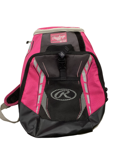 Used Rawlings BACKPACK BB/SB Player Backpack Pink 11613-S000163527