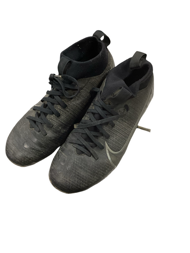 Used Nike MERCURIAL Soccer Cleats Black Junior 01 11613-S000165495