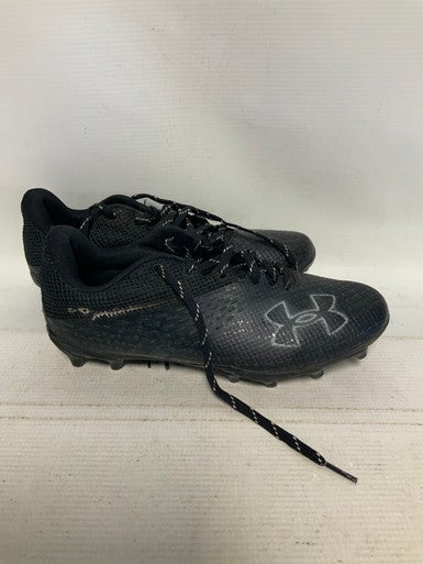 Used Under Armour Adult FB Cleats Black Senior 6 11823-S000033819