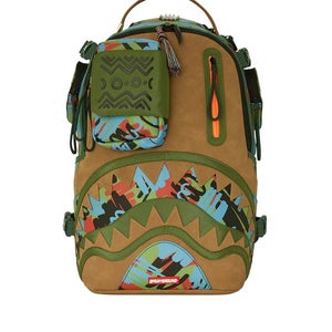 Sprayground Ai Sandflower Special Ops Backpack Graphic Laptop Travel Bag DSB103