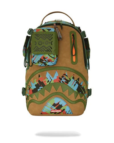 Sprayground Ai Sandflower Special Ops Backpack Graphic Laptop Travel Bag DSB103