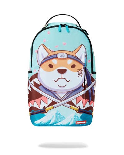 Sprayground Shiba Inu Ninja Day Dlsxr Backpack Unisex Laptop Travel Bag DSB102