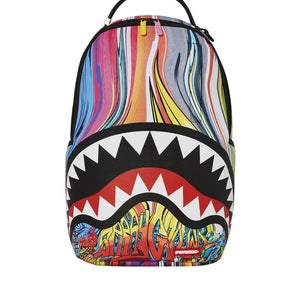 Sprayground Melt Graf Backpack Velour Sunglass Compartment Laptop Bag DSB98