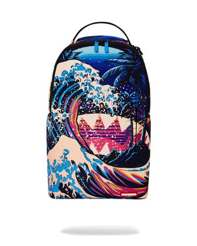 Sprayground Camokawa Vice Dlxsr Backpack Multicolor Laptop Travel Bag DSB101