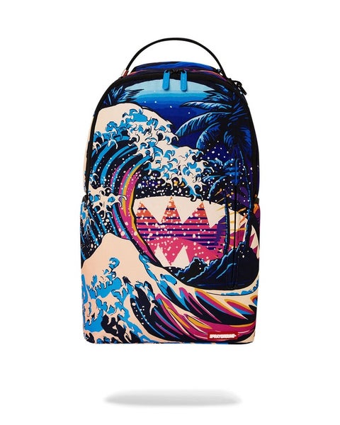 Sprayground Camokawa Vice Dlxsr Backpack Multicolor Laptop Travel Bag DSB101