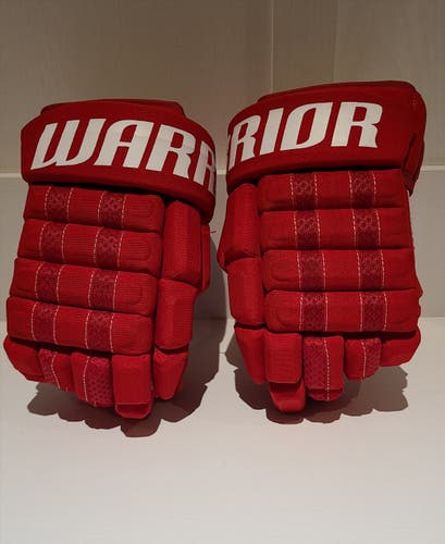 Warrior Franchise Detroit Red Wings Zetterberg Gloves 13" Pro Stock (Used)