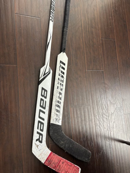 Youth Bauer Prodigy Regular Goalie Stick 20" Paddle (Used)