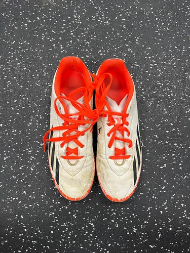 Used Adidas Soccer Cleats White Senior 5.5 11849-S000031104