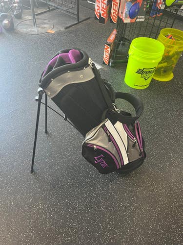 Used Lynx STAND BAG Womens Stand Bag Black 11849-S000031099