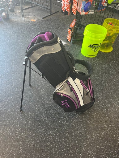 Used Lynx STAND BAG Womens Stand Bag Black 11849-S000031099