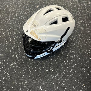 Used Cascade CS Lacrosse Helmet White One Size 11849-S000031085