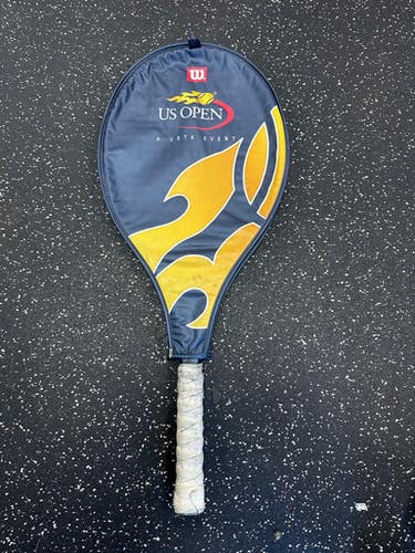 Used Wilson US OPEN Adult Tennis Racquet Yellow 4 1/4" 11849-S000031073
