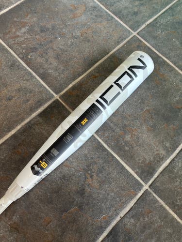 2025 Rawlings Icon Composite Bat USSSA Certified (-8) Composite 23 oz 31" (Used)