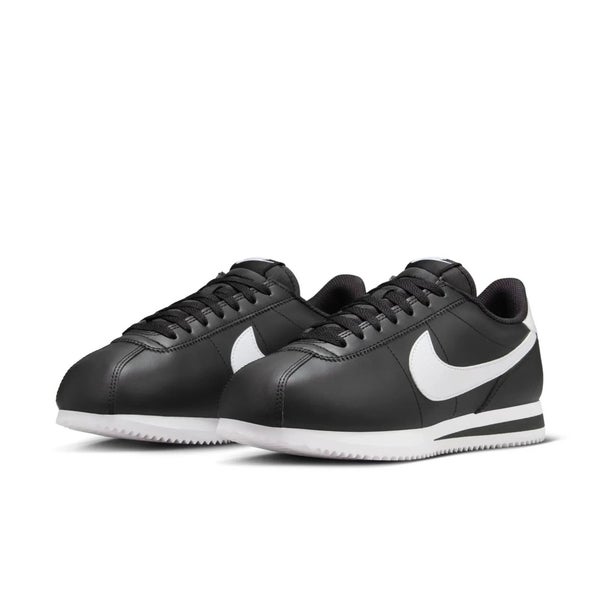 Nike Cortez Leather DN1791-001 Sneakers Women's 6.5 Black Leather Shoes aaNKE284