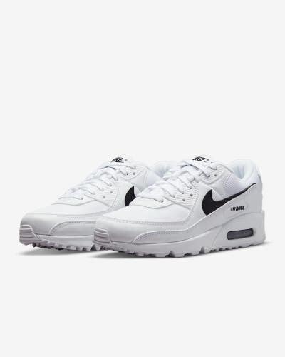 Nike Air Max 90 DH8010-101 Sneakers Women's White Low Top Running Shoes aaNKE424