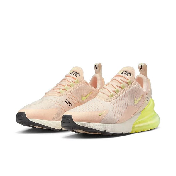 Nike Air Max 270 AH6789-802 Sneakers Womens Guava Ice Lime Running Shoes aaNKE16