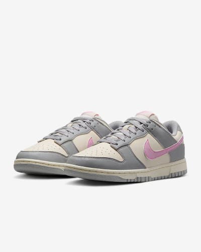 Nike Dunk Low Next Nature DD1873-002 Women's Gray Ivory Leather Shoes aaNKE148