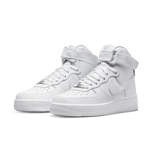 Nike Air Force 1 High DD9624-100 Sneakers Women's White Leather Shoes aaNKE441