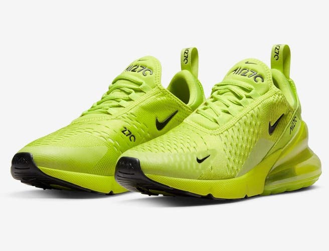 Nike Air Max 270 DV2226-300 Sneakers Women's Green Tennis Ball Shoes aaNKE317