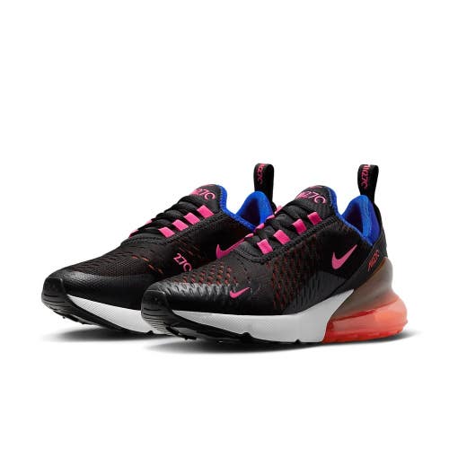 Nike Air Max 270 DZ4407-600 Sneakers Women's Black Bright Running Shoes aaNKE1