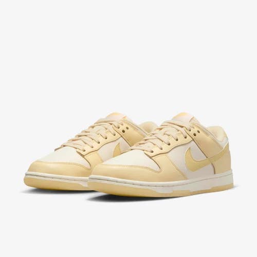 Nike Dunk Low FZ2552-100 Sneakers Women's Muslin Ivory Lifestyle Shoes aaNKE274