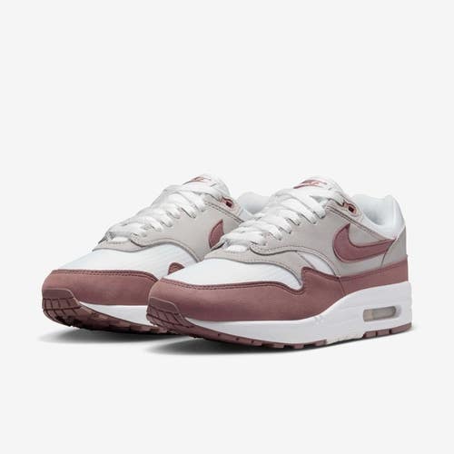 Nike Air Max 1 DZ2628-104 Sneakers Women's White Mauve Lifestyle Shoes aaNKE33