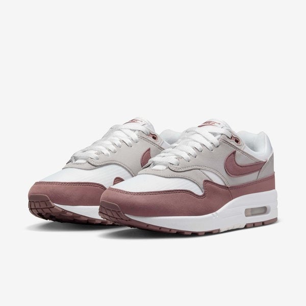 Nike Air Max 1 DZ2628-104 Sneakers Women's White Mauve Lifestyle Shoes aaNKE33