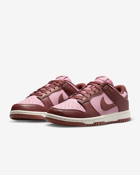 Nike Dunk Low Next Nature DD1873-114 Women Dark Pony Pink Leather Shoes aaNKE199
