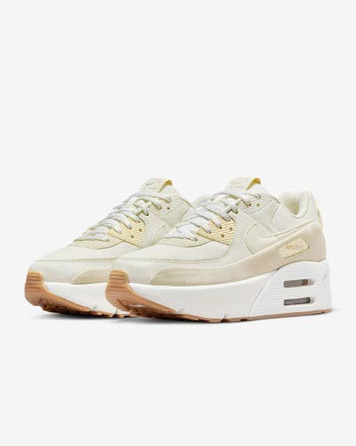 Nike Air Max 90 LV8 FD4328-100 Sneakers Women's Sail Platform Shoes aaNKE377