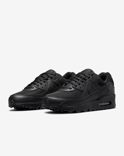 Nike Air Max 90 DH8010-001 Sneakers Women's Black Low Top Running Shoes aaNKE458