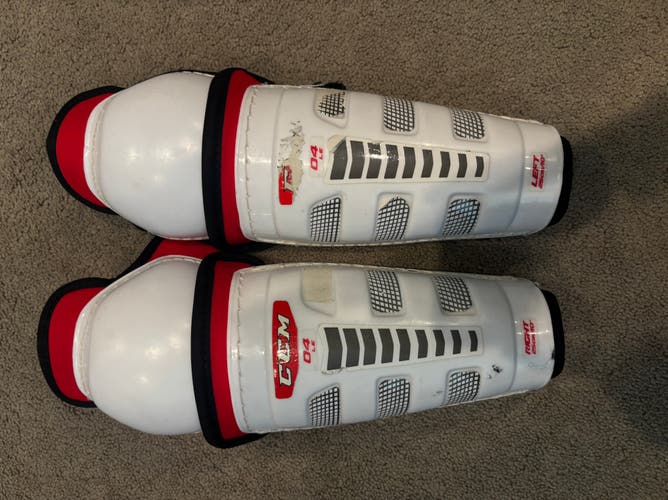 Youth CCM 10" Shin Pads (Used)