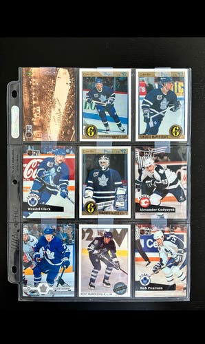 Vintage Toronto Maple Leafs Hockey Cards