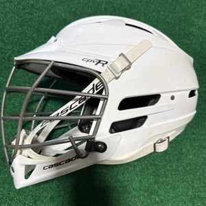 White Adult Cascade CPV-R Helmet (Used) | M/L