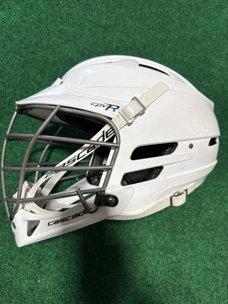 White Adult Cascade CPV-R Helmet (Used) | M/L