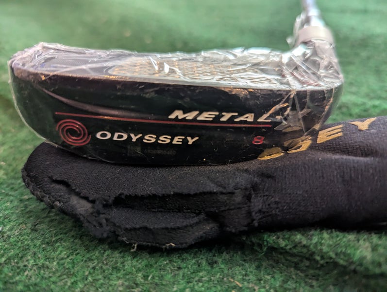 Odyssey Metal X 8 Putter with cover