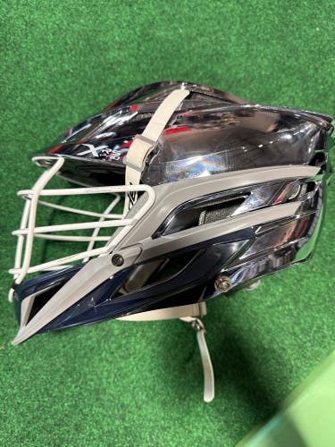 Silver Chrome Adult Cascade XRS Pro Helmet (Used) | OSFM