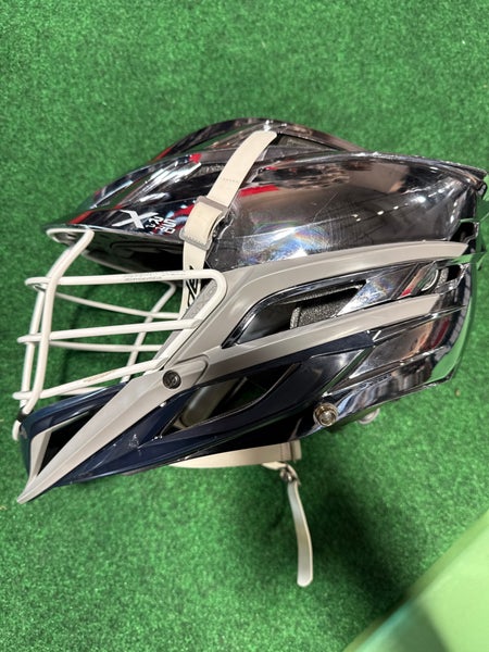 Silver Chrome Adult Cascade XRS Pro Helmet (Used) | OSFM