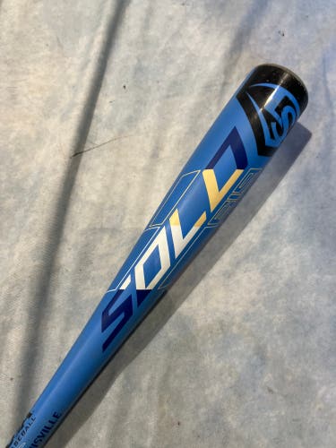 2022 Louisville Slugger Solo Alloy Bat USABat Certified (-11) Alloy 17 oz 28" (Used)