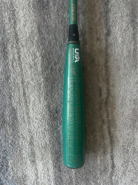 Used Kid Pitch (9YO-13YO) 2023 Louisville Slugger Meta Bat USABat Certified (-12) Composite 18 oz 30