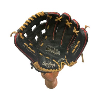 Used Rawlings HIGHLIGHT SERIES BB/SB Glove LH Throw Black 11 1/2" 11859-S000024793