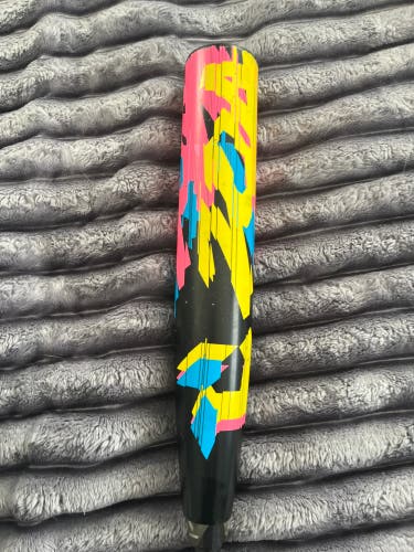 2023 DeMarini Zoa Glitch Composite USSSA Certified Bat (-8) 22 oz 30" (Used)