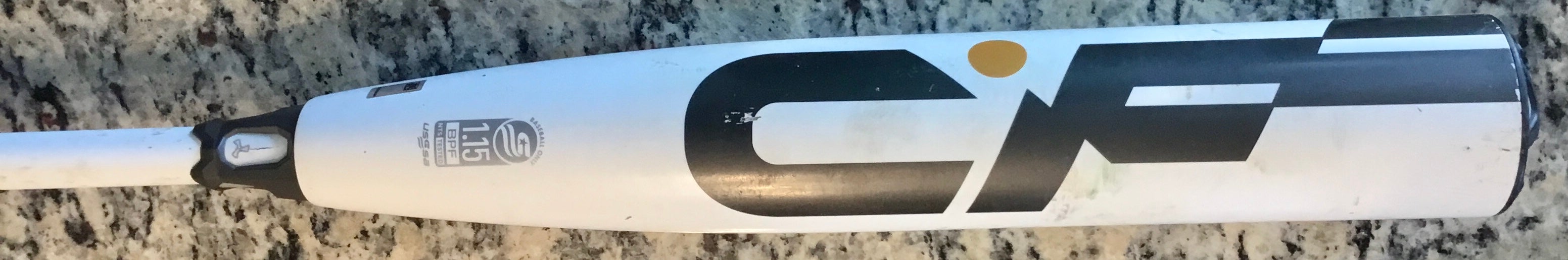 Used DeMarini CF Zen USSSA Certified Bat (-8) 23 oz 31"