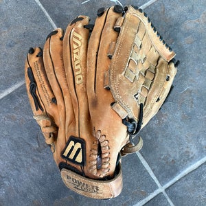 Brown Mizuno Premier RH Pitcher's Baseball Glove 12.5" (Used)
