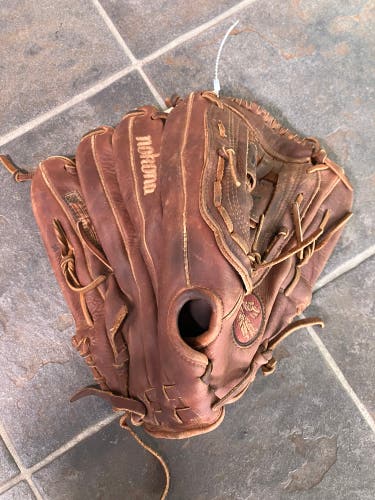 Brown Nokona RH Softball Glove 14" (Used)