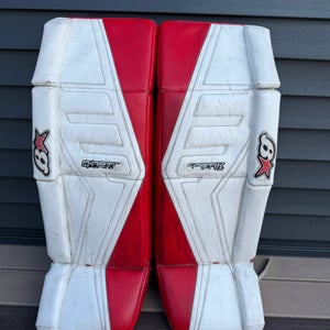 2015 34" Brian's Brians Gnetik Pro II Goalie Leg Pads (Used)