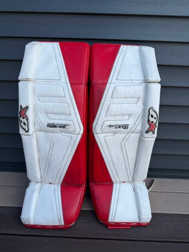 2015 34" Brian's Brians Gnetik Pro II Goalie Leg Pads (Used)